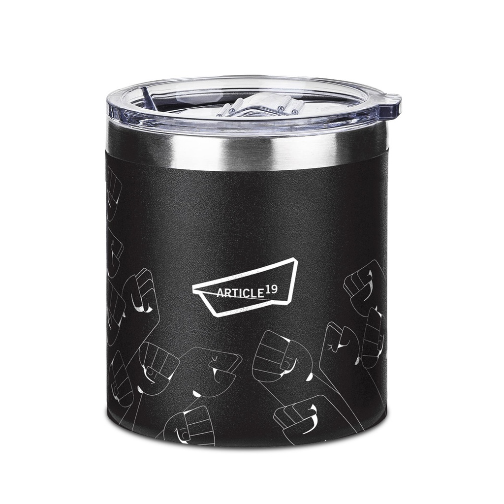 Taza Termo Negra Puños