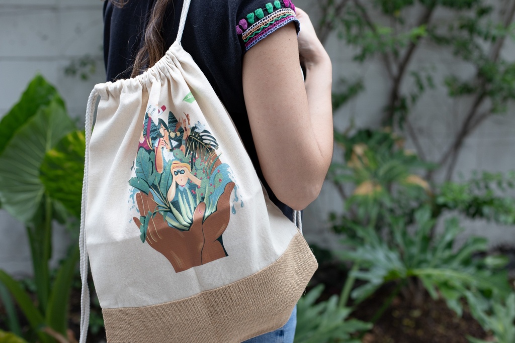 Bolsa mochila - mujer defensora (copia)